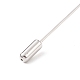 Glass Braided Bead Flower Lapel Pin(JEWB-TA00003)-5