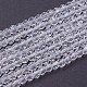 Faceted(32 Facets) Round Glass Beads Strands(X-EGLA-J042-4mm-12)-1