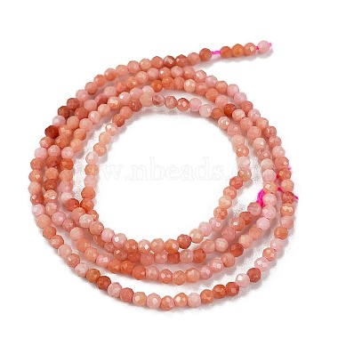 Natural Pink Aventurine Beads Strands(G-M438-A09-02)-5