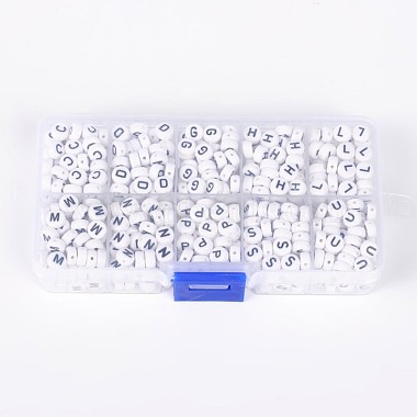 1 Box Letter Acrylic Beads(SACR-X0012-B)-3
