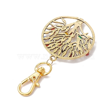 Tree of Life Alloy Pendant Decorations(HJEW-JM01933)-4