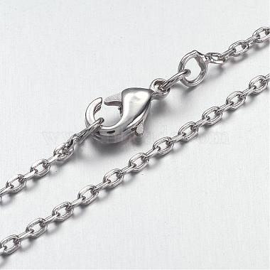 Brass Chain Necklaces(MAK-F013-04P)-2