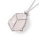 collar de jaula con soporte de cristal(NJEW-JN04585)-3
