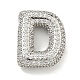 Platinum Plated Brass Micro Pave Cubic Zirconia Pendants(KK-L073-001P-D)-1