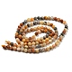Brins de perles d'agate en dentelle folle naturelle(G-A129-3mm-17)-5