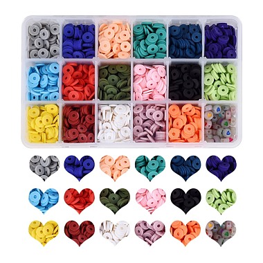 Handmade Polymer Clay Beads(DIY-SZ0002-55)-7