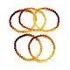 Окрашенные градиентные цвета из натурального янтаря(BJEW-Q999-F-01)-1