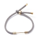 Braided Nylon Cord Bracelet Making(MAK-A017-D01-01G)-1