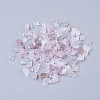 Natural Rose Quartz Chip Beads, No Hole, 5~8x5~8mm