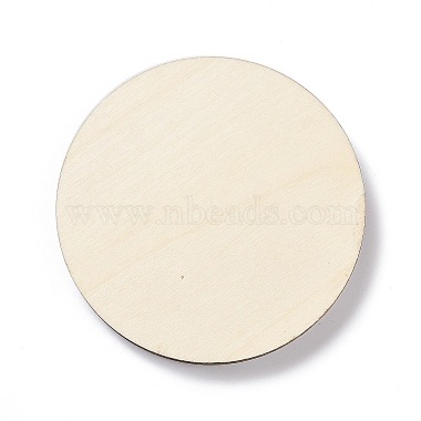 フラットラウンドい木製ブレスレットディスプレイトレイ(BDIS-G010-01C)-2