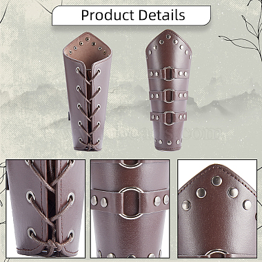 Imitation Leather Cuff Cord Bracelet(BJEW-WH0011-25B)-6
