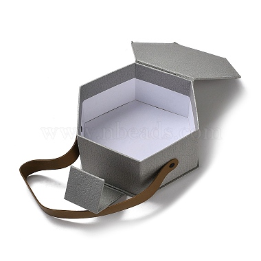 coffrets cadeaux en carton hexagone pour la Saint-Valentin(CON-M010-01C)-3