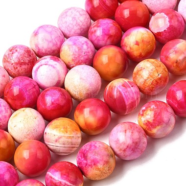 agate perles brins(G-Z145-B01-14mm-B)-2
