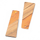 Resin & Walnut Wood Pendants(RESI-S389-040A-A01)-2