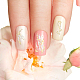 10 Sheets 10 Style Gold Stamping Wave French French Tips Nail Stickers(MRMJ-HY0002-33)-5