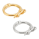 Elite 2Pcs 2 Colors 925 Sterling Silver Twister Clasp(FIND-PH0009-53)-1