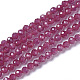 Natural Red Corundum/Ruby Beads Strands(X-G-F596-11-2mm)-1