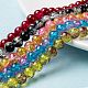Two Tone Crackle Glass Beads Strands(CCG-Q002-8mm-M)-4