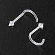 Acrylic L-Shaped Nose Ring(AJEW-YW0001-06D)-3