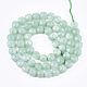 Natural Myanmar Jade/Burmese Jade Beads Strands(G-T108-48)-2