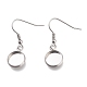 304 Stainless Steel Earring Hooks(X-STAS-H114-09P)-1