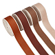 WADORN 20 Yards 4 Colors Polyester Embroidery Ribbon(OCOR-WR0001-17)-1