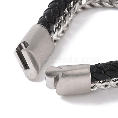 Microfiber Multi-strand Bracelets(BJEW-P278-03)-4