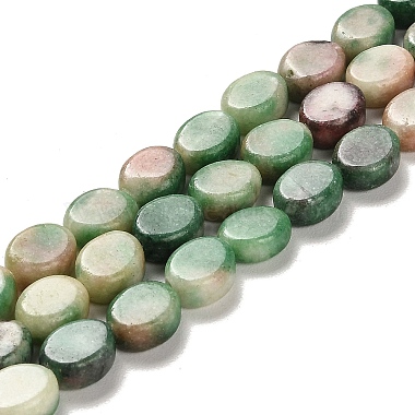 Lime Green Oval Dolomite Beads