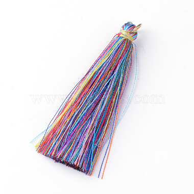 Nylon Thread Tassel Pendants Decoration(FIND-Q065-3.5cm-B)-2