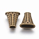 Tibetan Style Alloy Bead Cones(X-MLF1281Y)-2