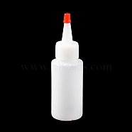 150ml Plastic Glue Bottles, Clear, 12.8x4.5cm, capacity: 150ml(DIY-WH0002-06M-150ml)