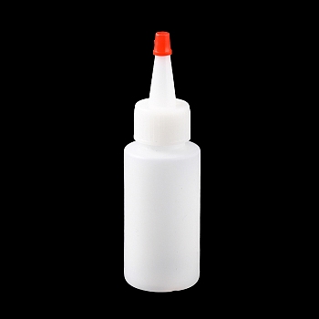 150ml Plastic Glue Bottles, Clear, 12.8x4.5cm, capacity: 150ml