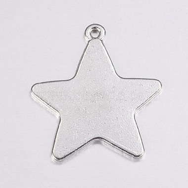 Tibetan Style Alloy Stamping Blank Tag Pendants(X-EA085Y-NF)-3