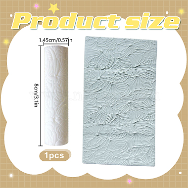 Plastic Polymer Clay Texture Roller for Making Earrings(DIY-WH0622-471B)-2