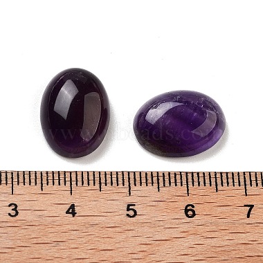 natürlichen Amethyst Cabochons(G-G145-01B-17)-3