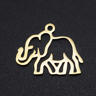 Golden Elephant 201 Stainless Steel Pendants