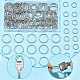 100Pcs Iron Split Key Rings(IFIN-FS0001-64)-3