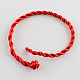 Braided Handmade Nylon Bracelet Cord(BJEW-R257-01)-1