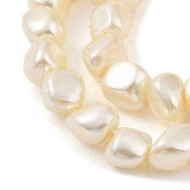 Electroplated Shell Pearl Beads Strands(BSHE-C006-02B)-3