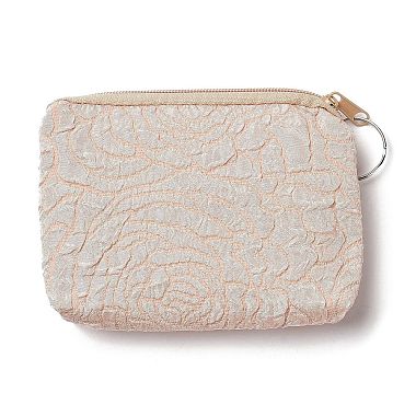 Rose Flower Pattern Cotton Cloth Wallets(ABAG-Q043-05)-3