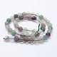 Natural Fluorite Beads Strands(G-E484-01)-2