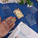 24 Bags Acrylic & Iron Photo Frame Keychains(AJEW-GL0003-43)-3