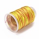 5 Rolls 12-Ply Segment Dyed Polyester Cords(WCOR-P001-01B-014)-2