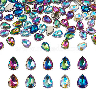 cheriswelry 100piezas 10 colores para coser diamantes de imitación(DIY-CW0001-38)-3