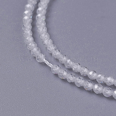 Cubic Zirconia Beads Strands(X-G-F596-48I-3mm)-3