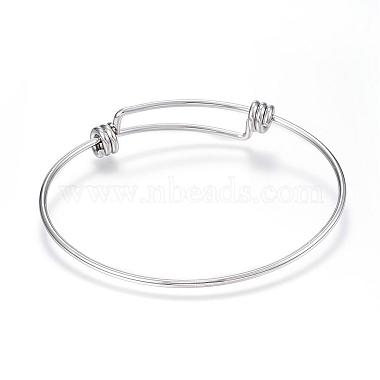 Adjustable 304 Stainless Steel Expandable Bangle Making(BJEW-G546-01P)-3