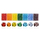 1561Pcs 7 Colors 8/0 Transparent Glass Seed Beads(SEED-FS0001-08)-1