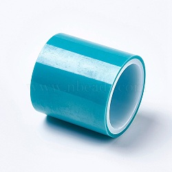 Seamless Paper Tape, for Metal Frame, Open Bezel Setting, UV Resin, Epoxy Resin Jewelry Craft Making, Deep Sky Blue, 50mm, about 5m/roll(TOOL-WH0083-03)