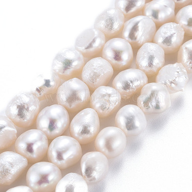 Natural Keshi Pearl Beads Strands(PEAR-S020-C02)-2