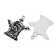 Alloy with Black Enamel Pendants(AL-CBA2919-02P-04)-2